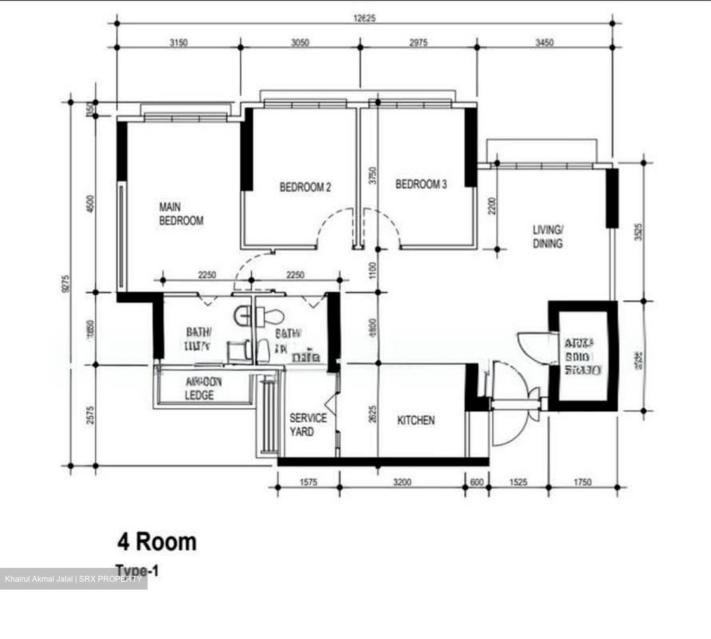 Blk 103A Eastcreek @ Canberra (Sembawang), HDB 4 Rooms #582862471